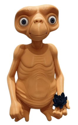 Estátua do E.T. - O Extraterrestre