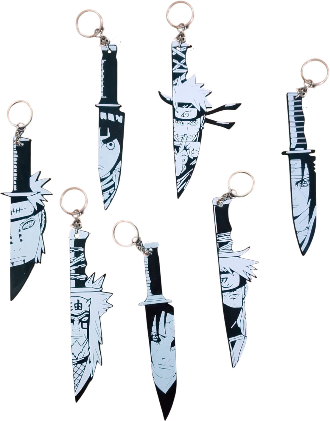 Chaveiros Naruto Shippuden em Kunai