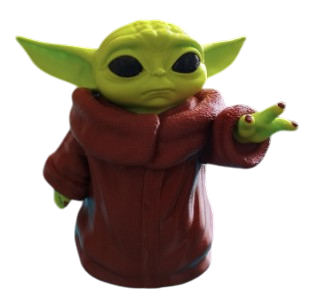 Miniatura do Grogu (Baby Yoda)