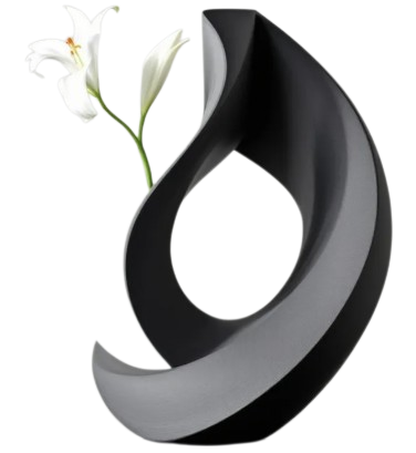 Vaso Escultural para Lírio