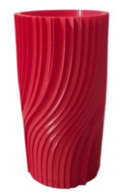 Vaso Corrente Carmesim