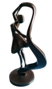Estatueta de Bailarina Dançando