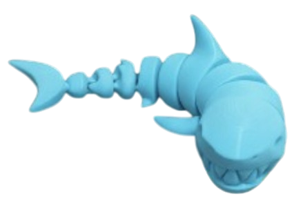 Miniatura Articulada de Tubarão
