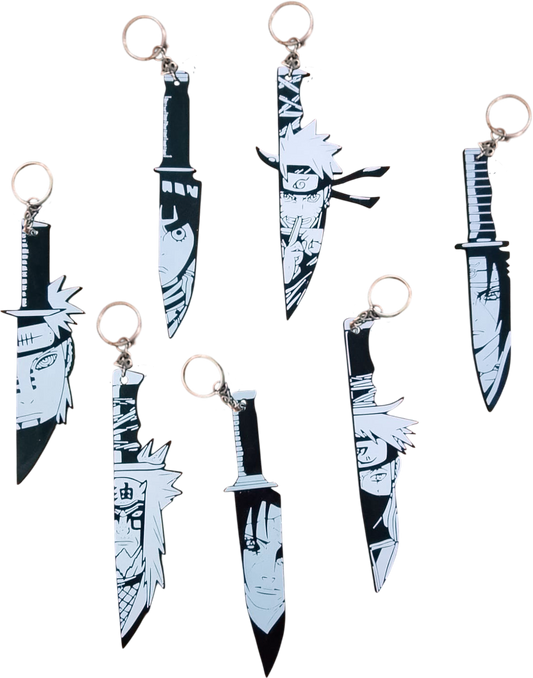 Chaveiros Naruto Shippuden em Kunai